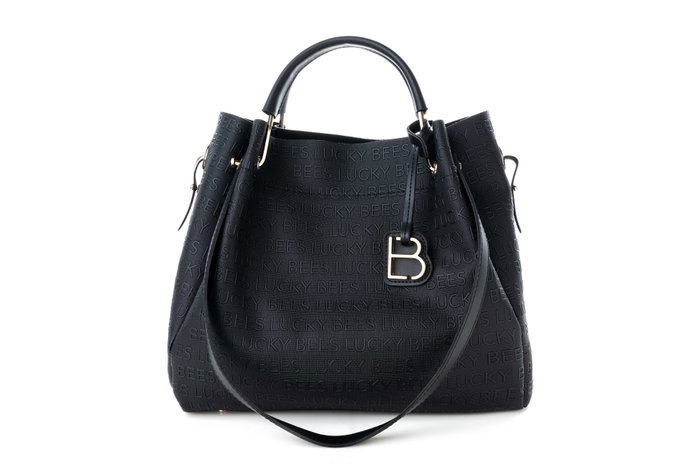 Lucky Bees Bandolera 275 Leather Black Lucky Bees Bandolera 275 Leather Black